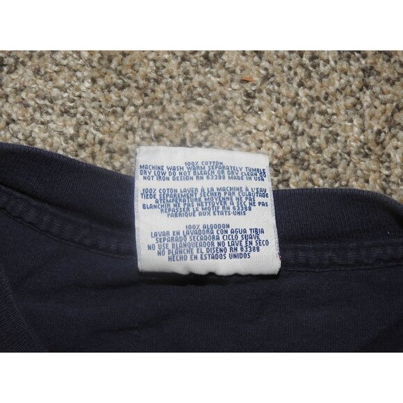 Vintage Indiana Pacers Logo Athletic THRASHED T-Shirt Men's XL Made in USA - Picture 5 of 10